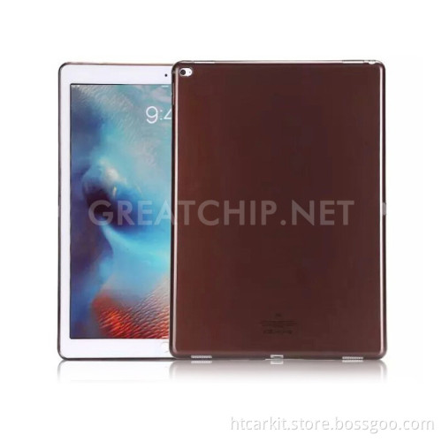 high clear slim tpu case cover for ipad pro transparent tpu case